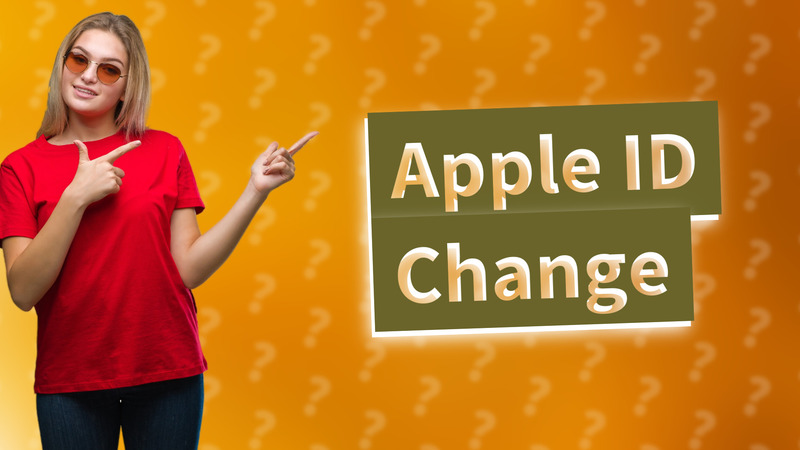Apple ID Change