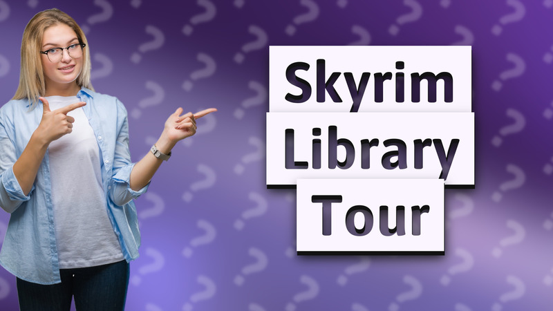 Skyrim Library Tour