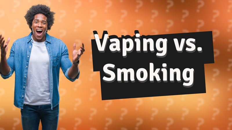 Vaping vs. Smoking