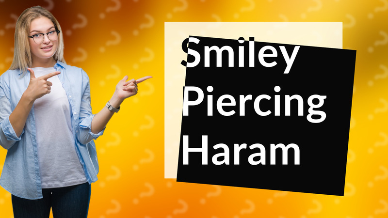 Smiley Piercing Haram