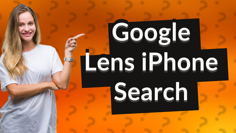Google Lens iPhone Search