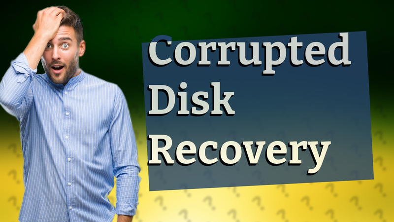 Corrupted Disk Recovery