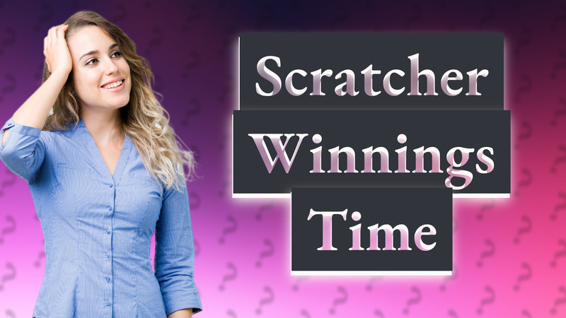 Scratcher Winnings Time