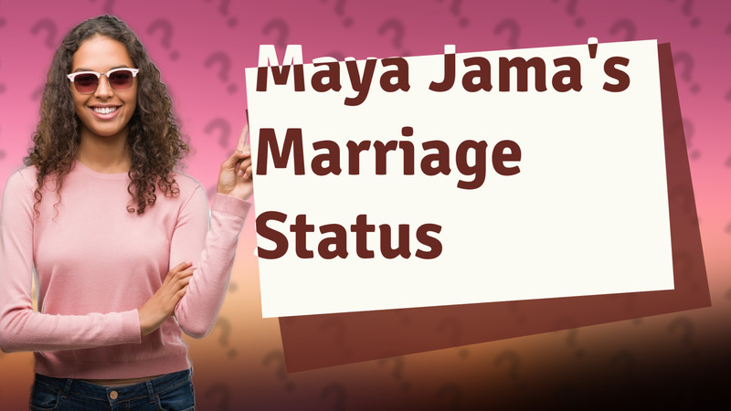 Maya Jama's Marriage Status