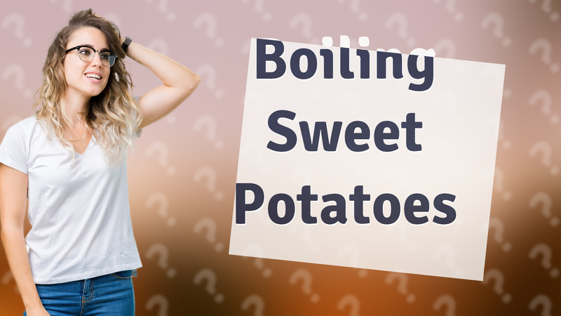 Boiling Sweet Potatoes