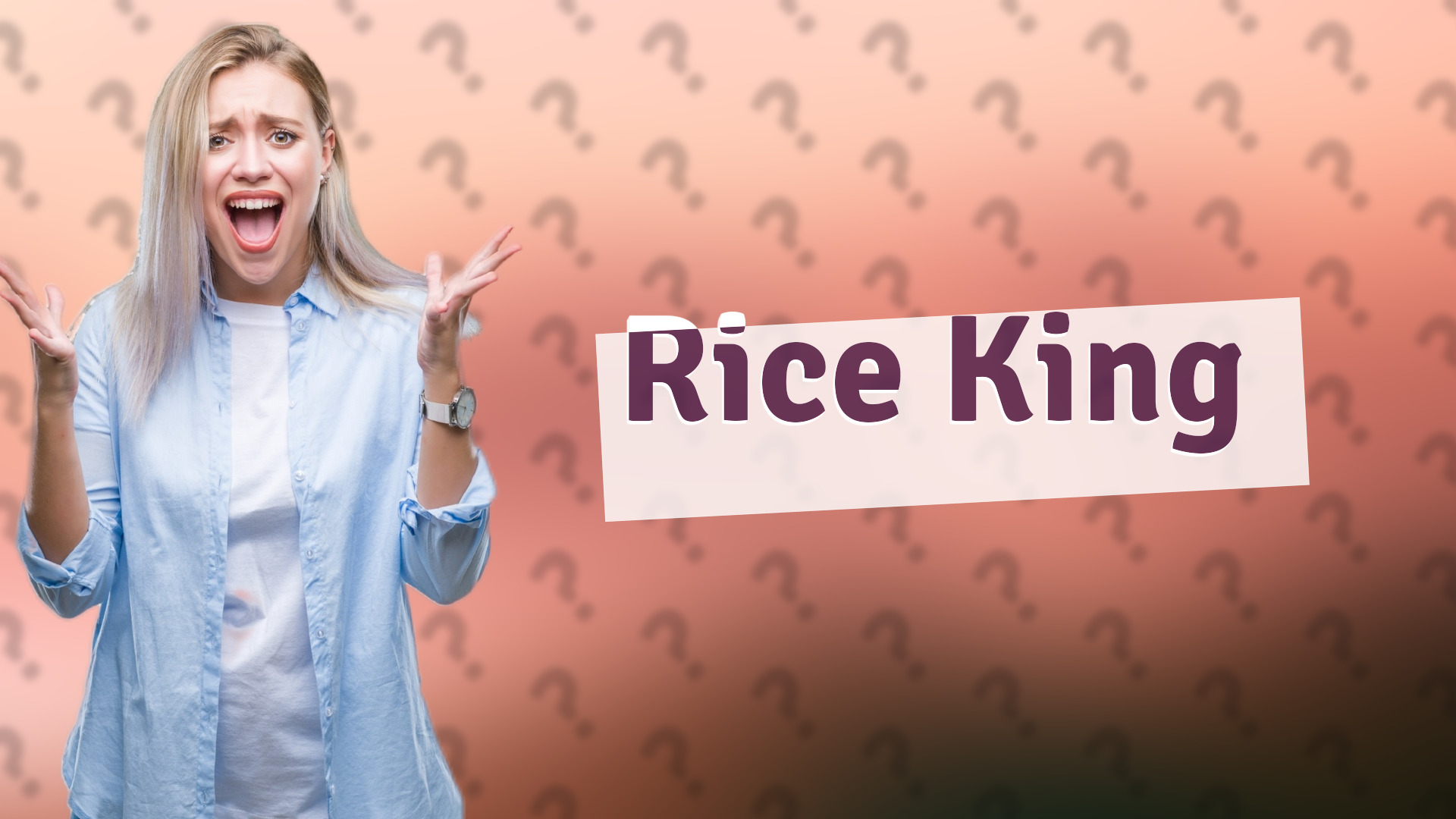 Rice King