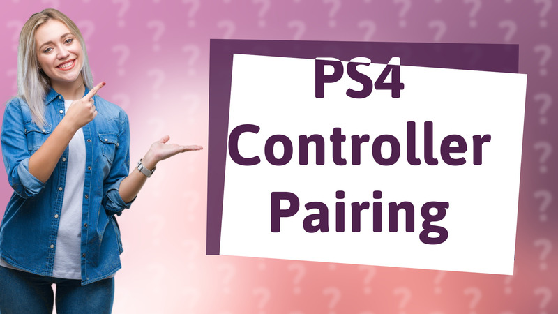 PS4 Controller Pairing