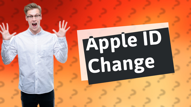 Apple ID Change
