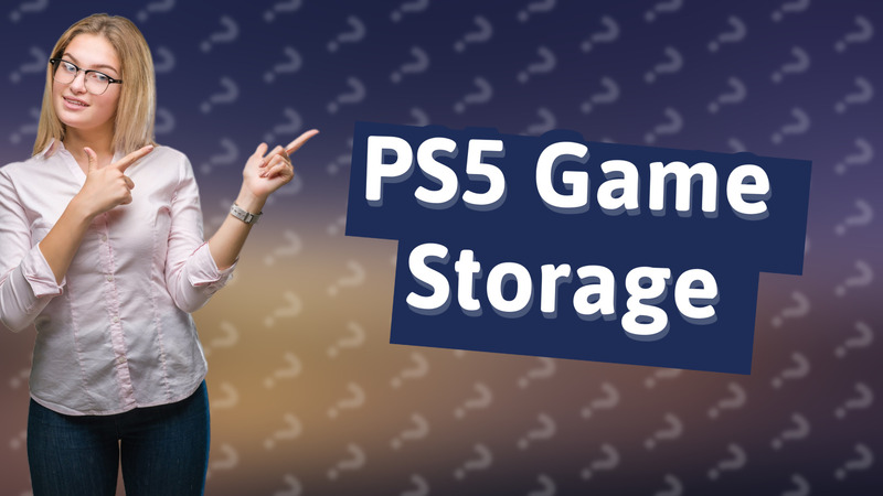 PS5 Game Storage
