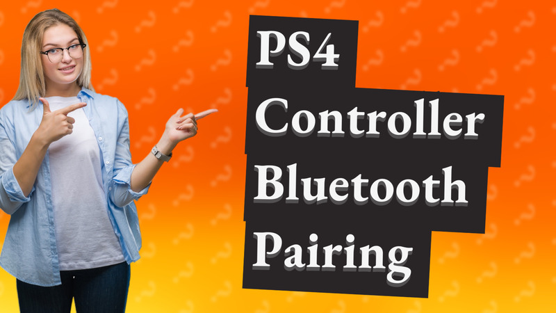 PS4 Controller Bluetooth Pairing