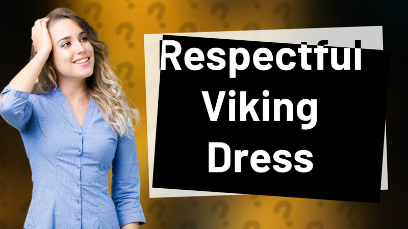 Respectful Viking Dress