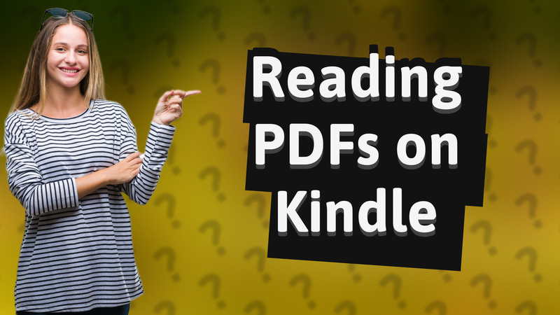 Reading PDFs on Kindle