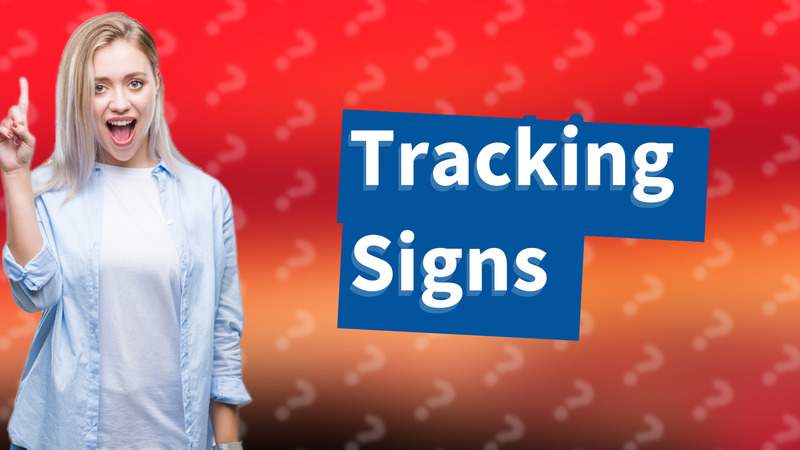 Tracking Signs