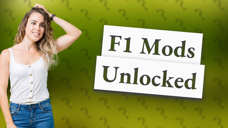 F1 Mods Unlocked