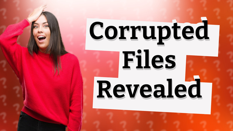 Corrupted Files Revealed