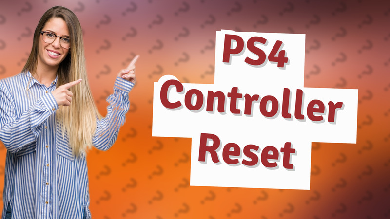 PS4 Controller Reset