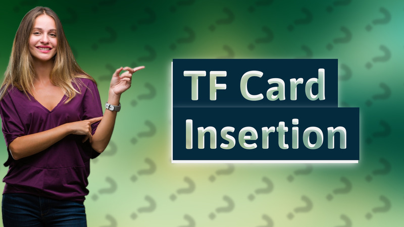 TF Card Insertion