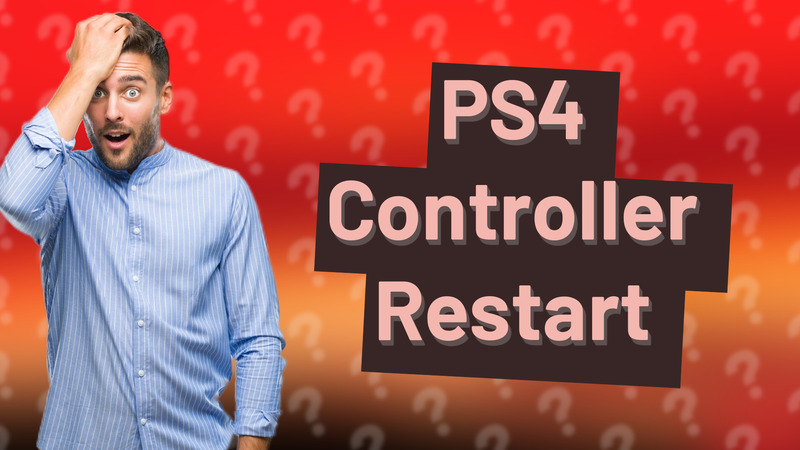 PS4 Controller Restart