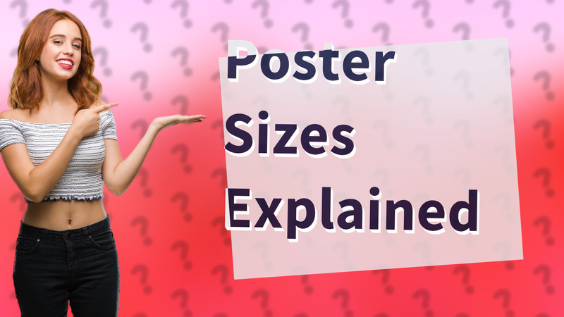 Poster Sizes Explained