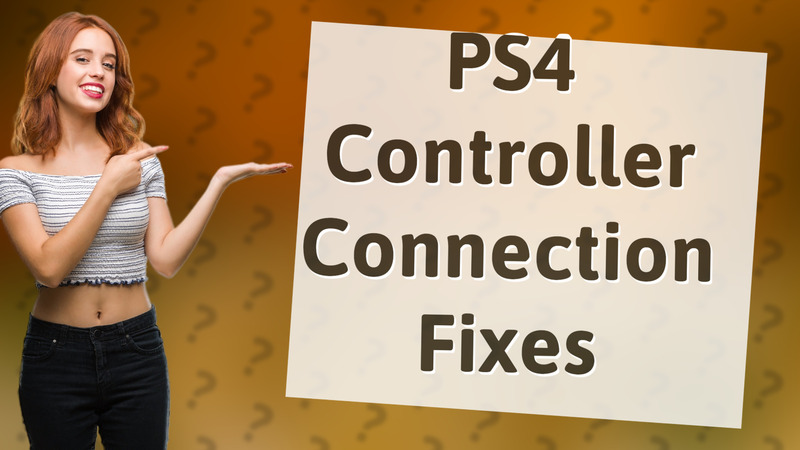 PS4 Controller Connection Fixes