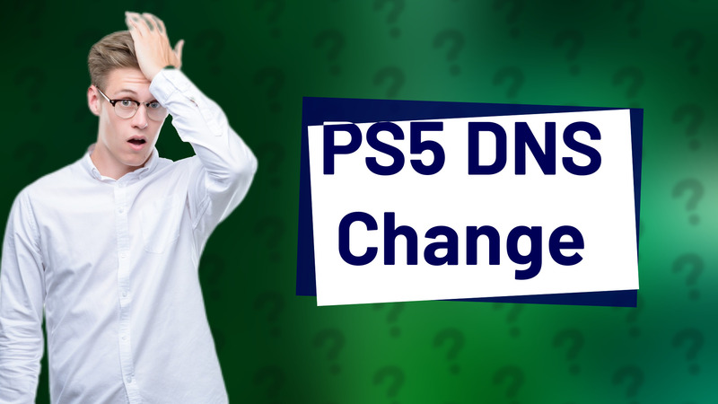 PS5 DNS Change