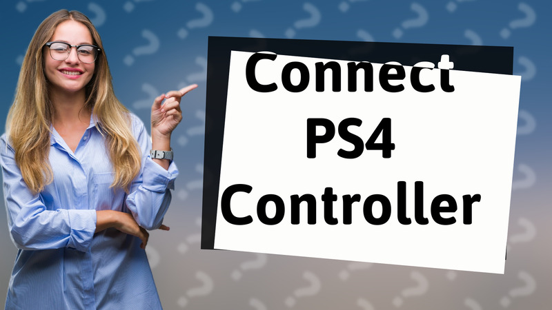Connect PS4 Controller