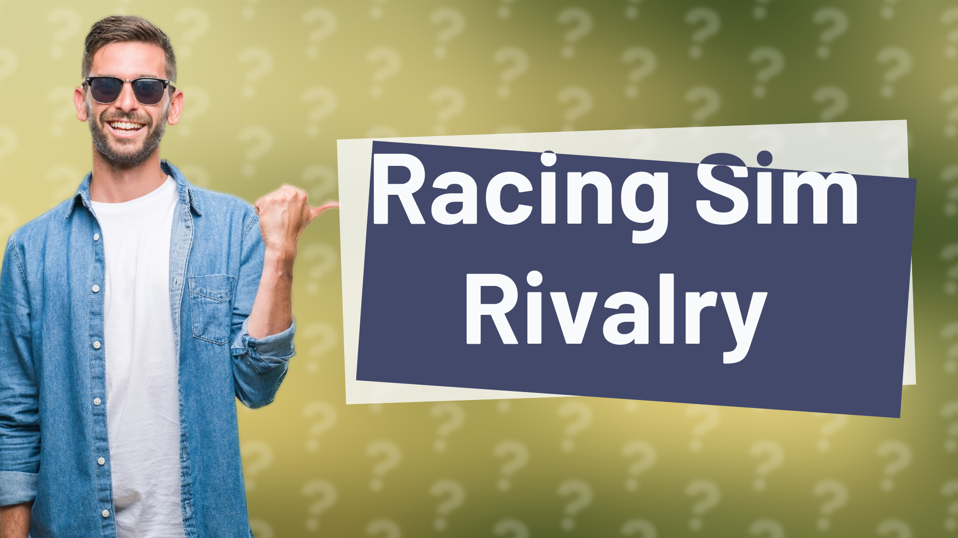 Racing Sim Rivalry