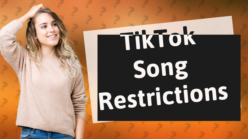 TikTok Song Restrictions
