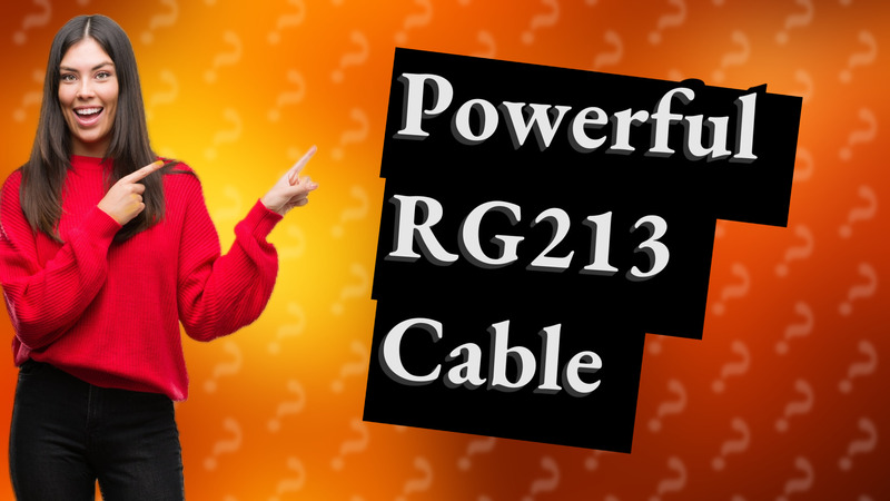 Powerful RG213 Cable