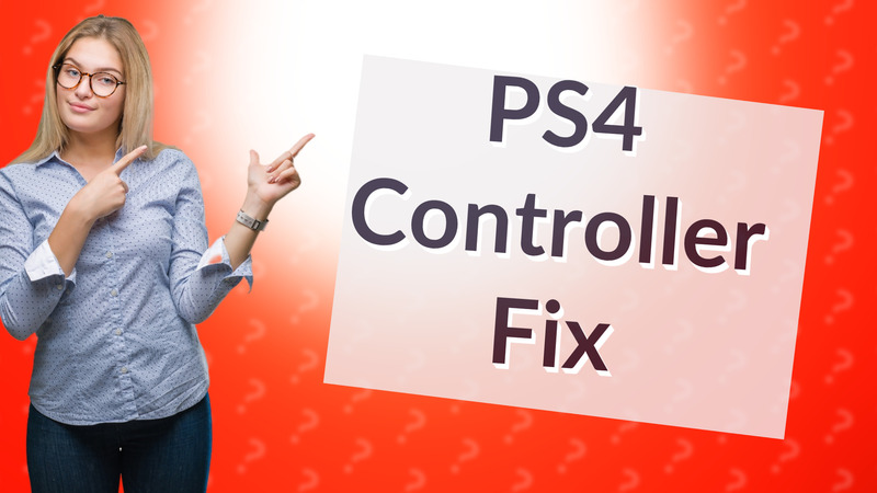 PS4 Controller Fix