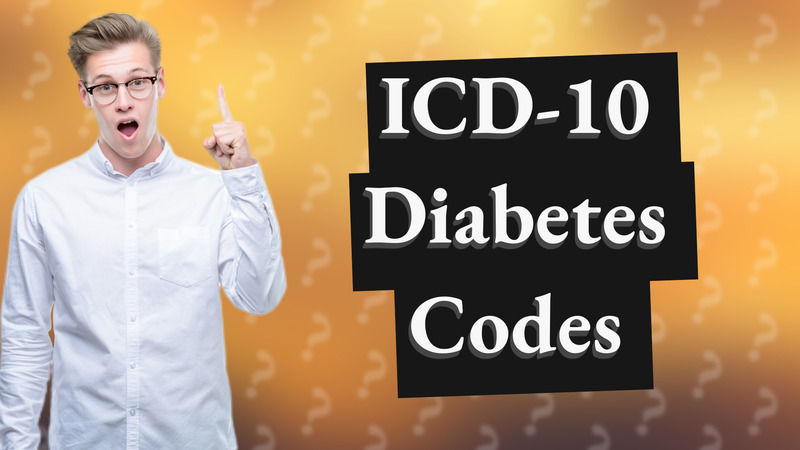 ICD-10 Diabetes Codes
