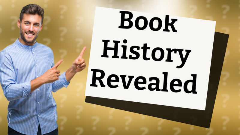 Book History Revealed