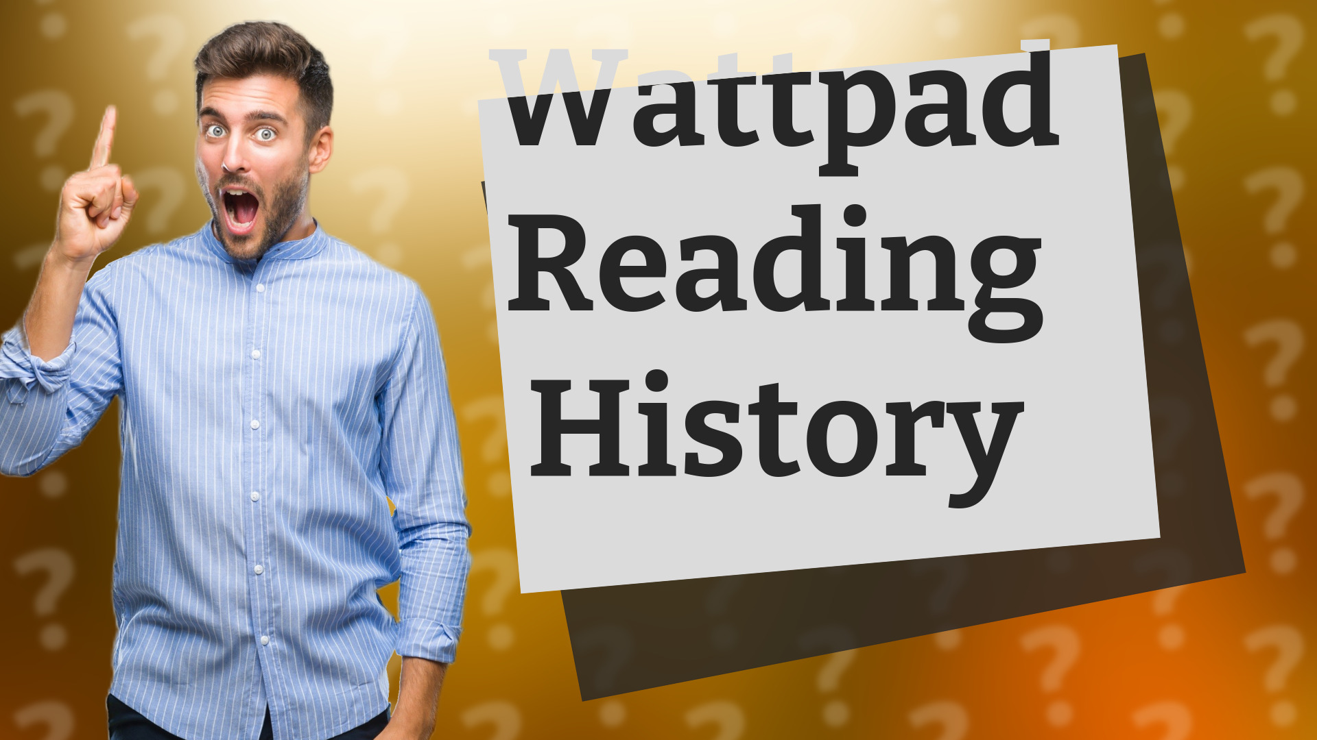 Wattpad Reading History
