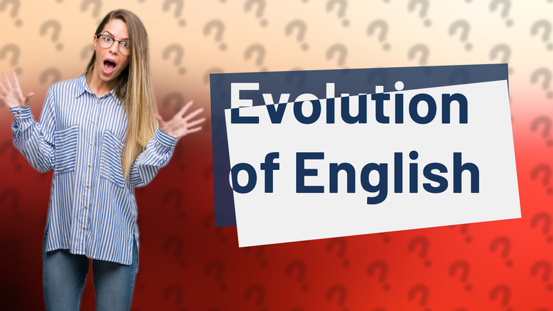 Evolution of English