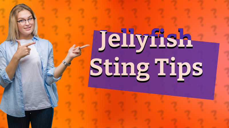 Jellyfish Sting Tips