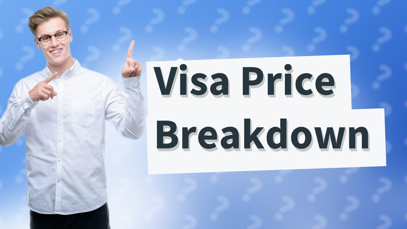 Visa Price Breakdown