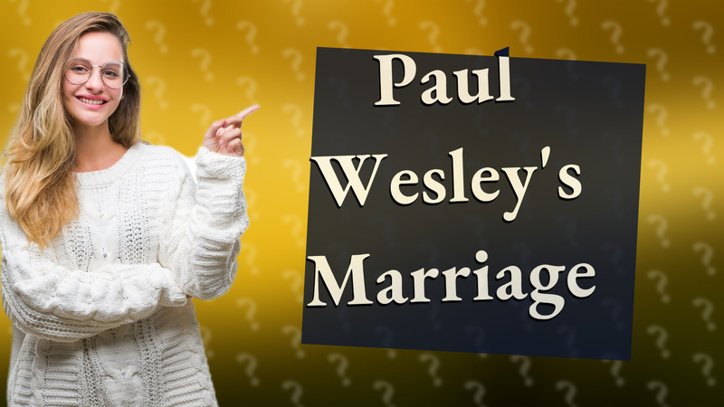 Paul Wesley's Marriage