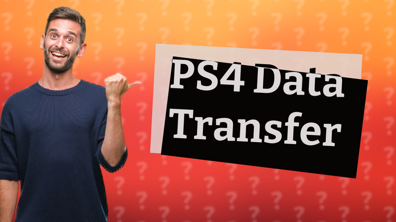 PS4 Data Transfer