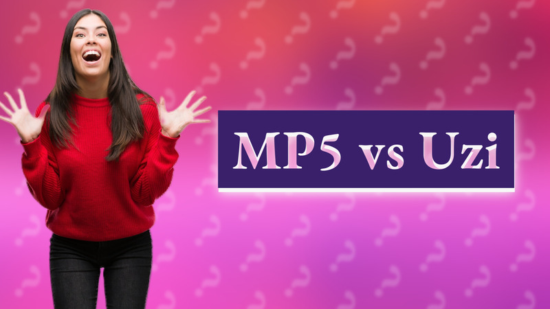 MP5 vs Uzi