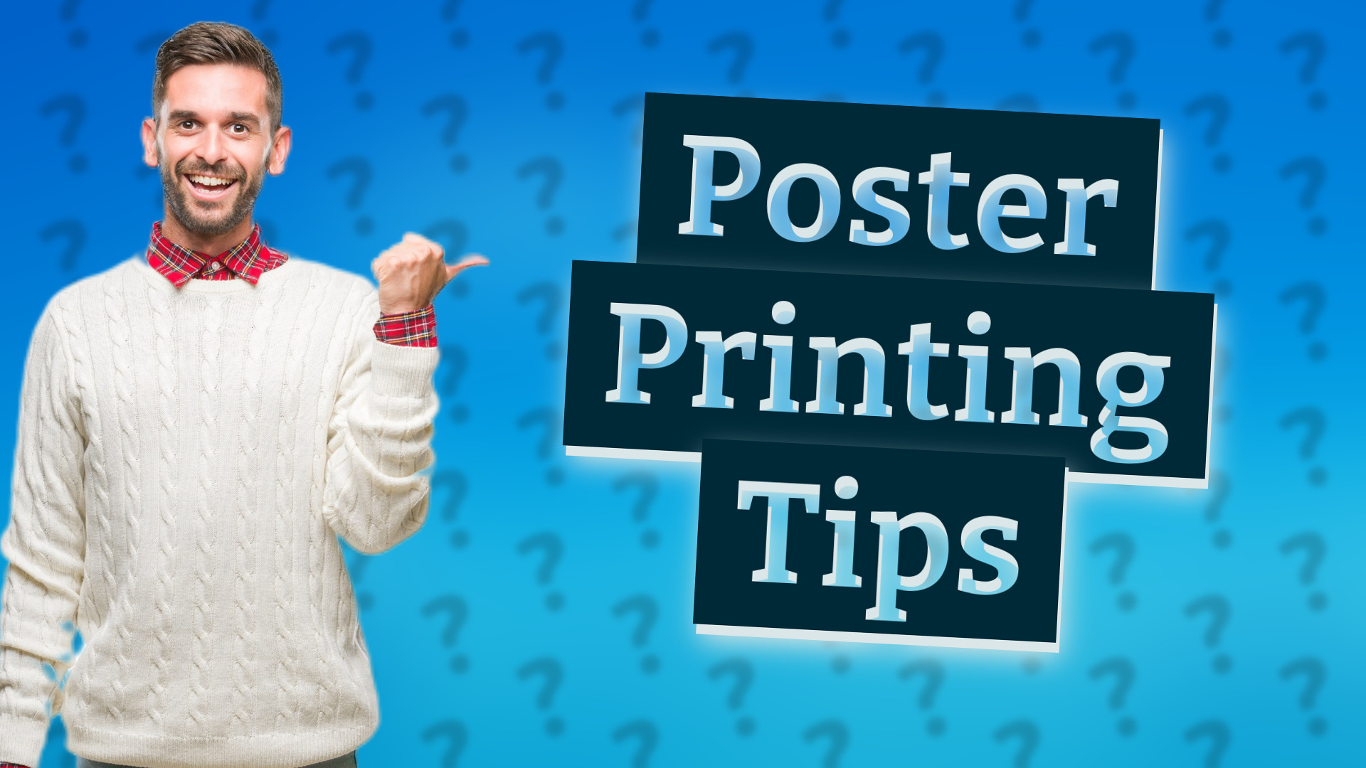 Poster Printing Tips
