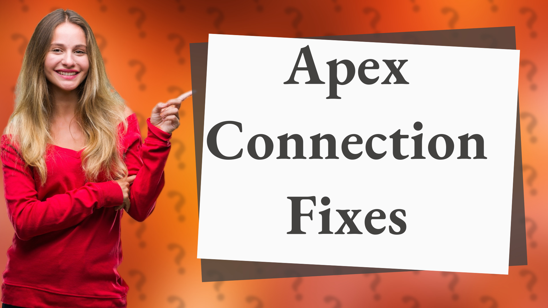 Apex Connection Fixes