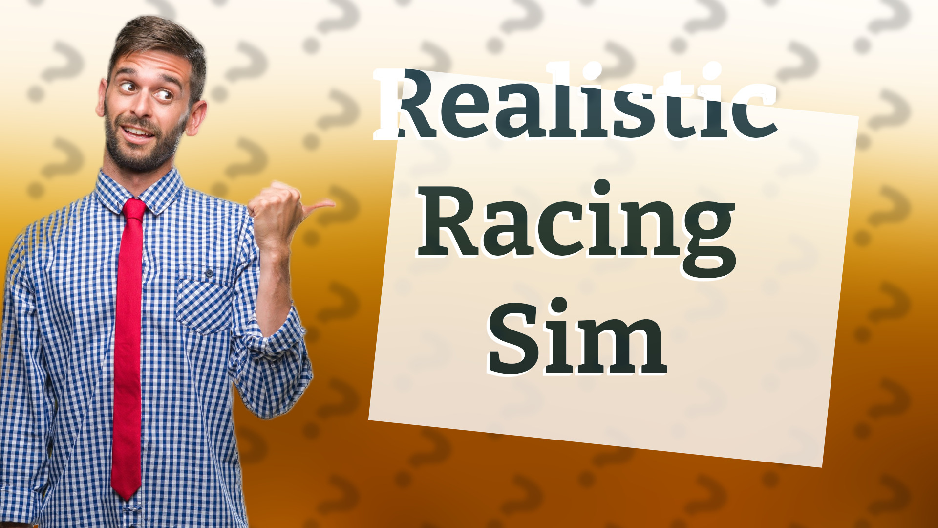 Realistic Racing Sim
