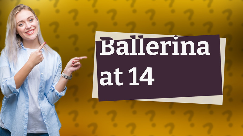Ballerina at 14