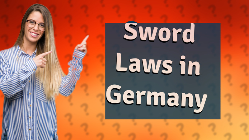 Sword Laws in Germany