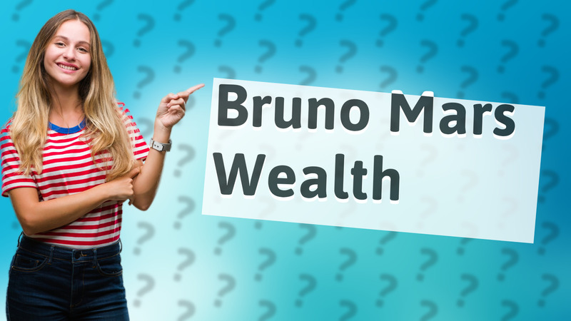 Bruno Mars Wealth