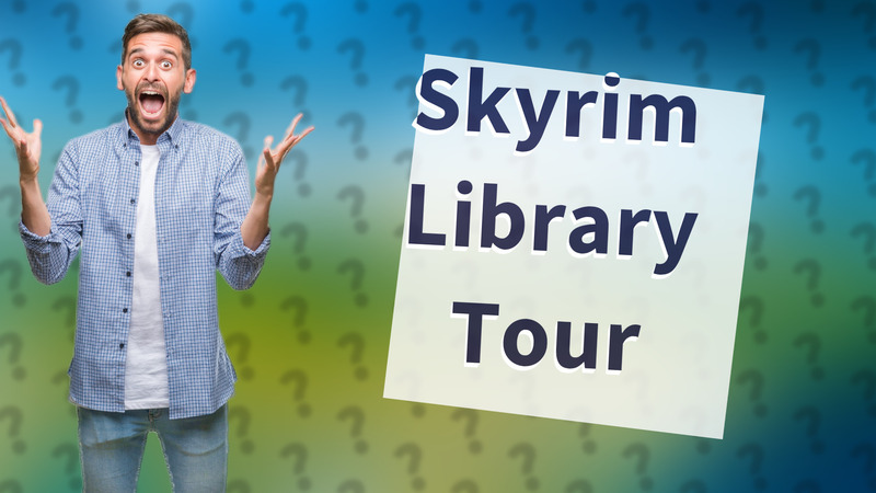 Skyrim Library Tour