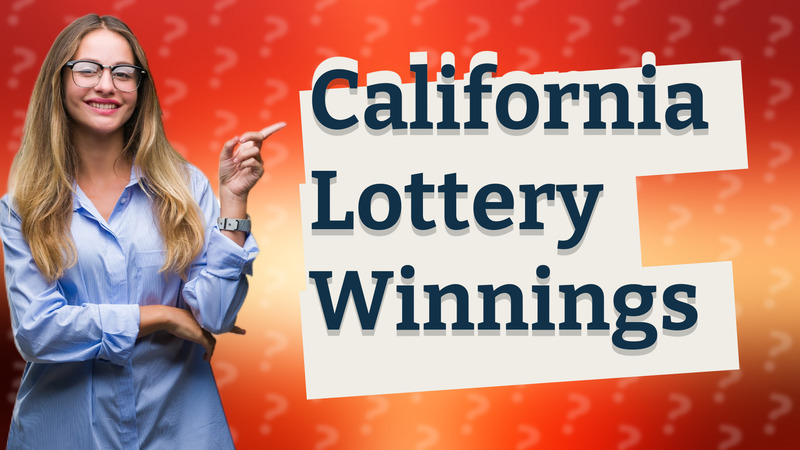California Lottery Winnings