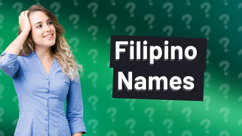 Filipino Names