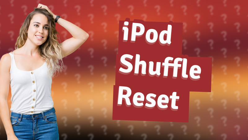 iPod Shuffle Reset