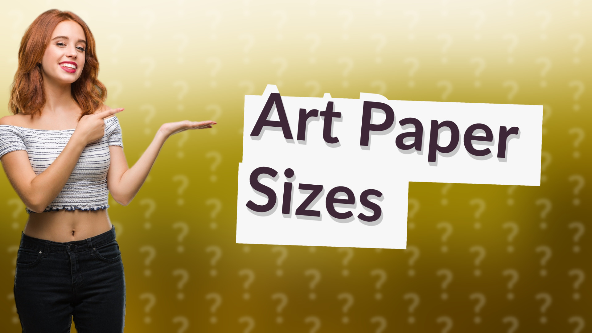 Art Paper Sizes